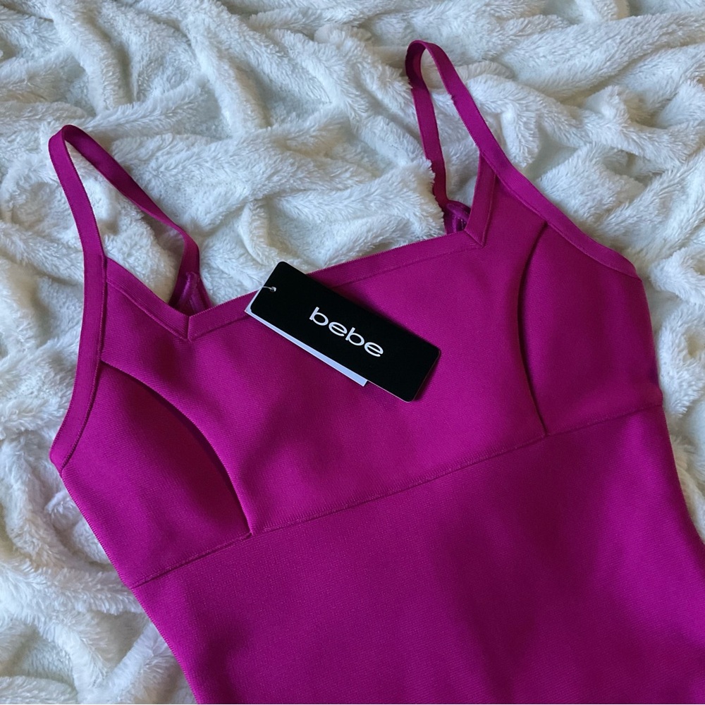 🚫SOLD🚫Bebe BANDAGE MINI DRESS - Picture 4 of 10